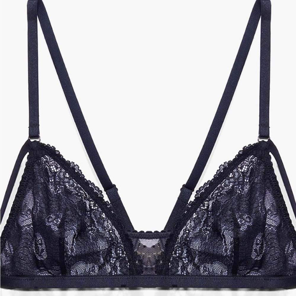 Savage x Fenty Black Bralette - Size S (NWT)